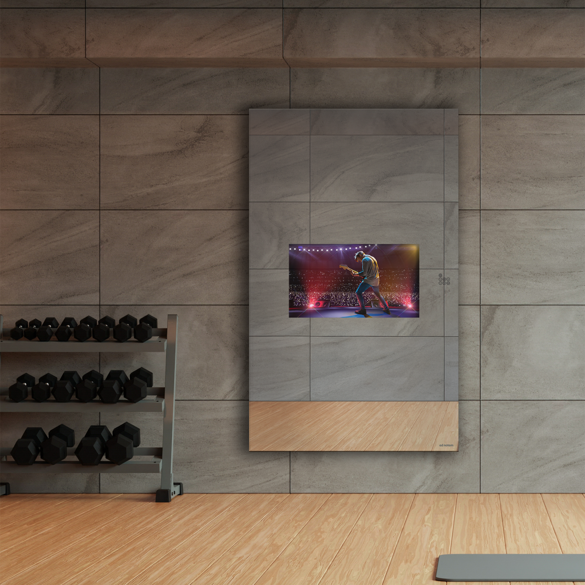 KI Interaktiver Fitness Spiegel