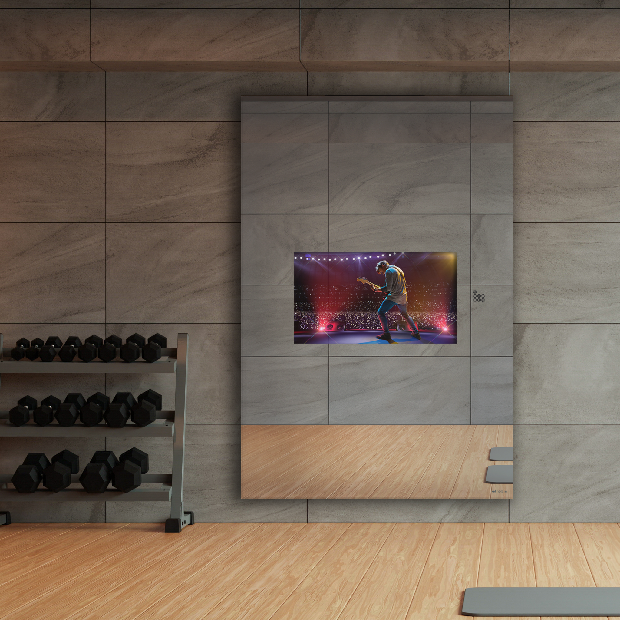 KI Interaktiver Fitness Spiegel