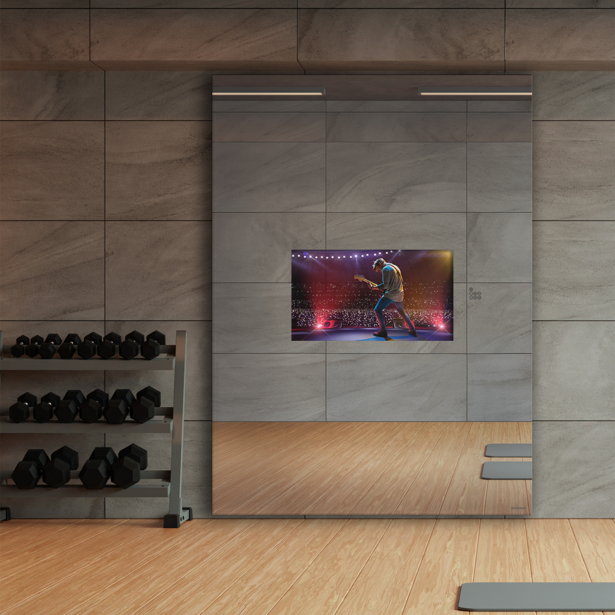 KI Interaktiver Fitness Spiegel