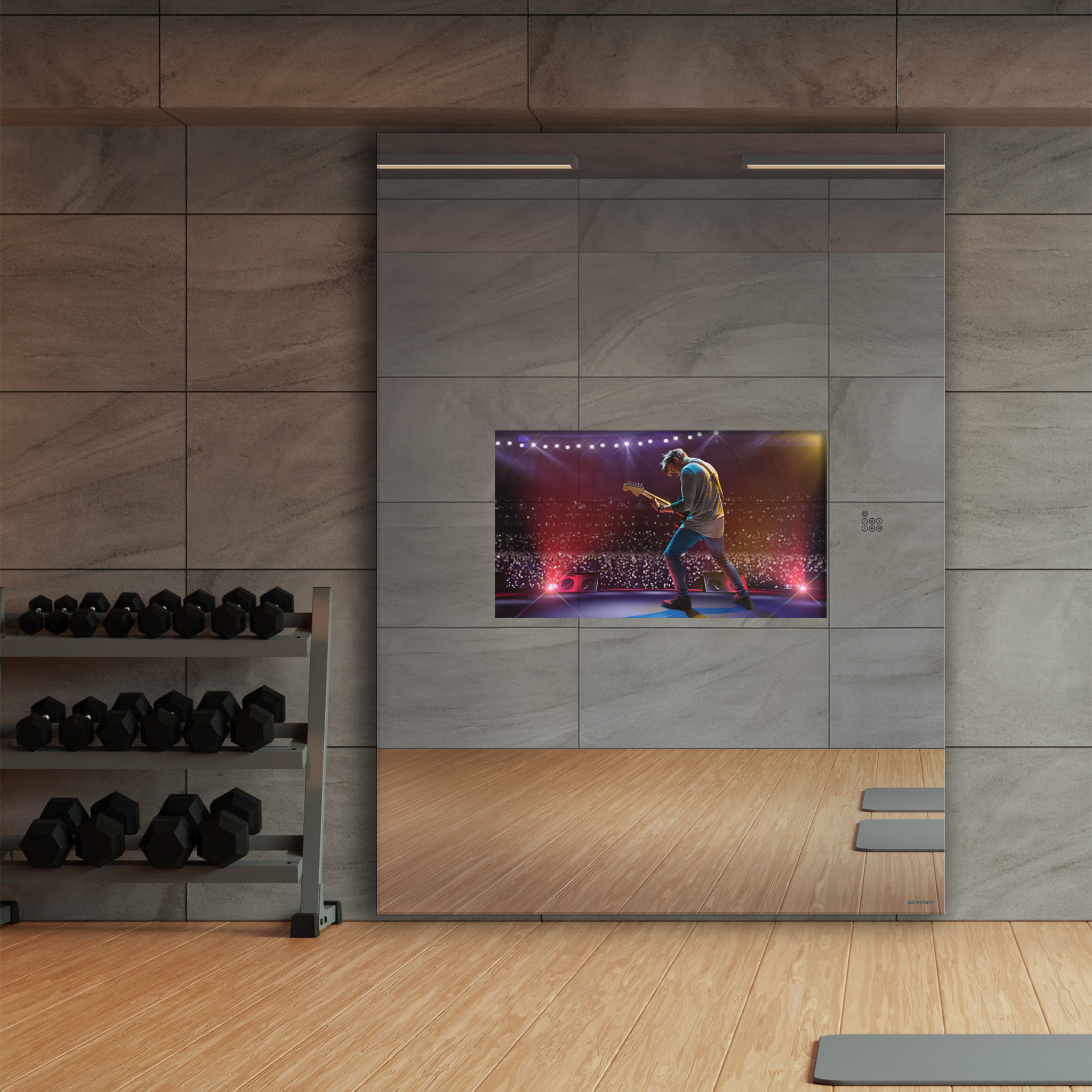 KI Interaktiver Fitness Spiegel