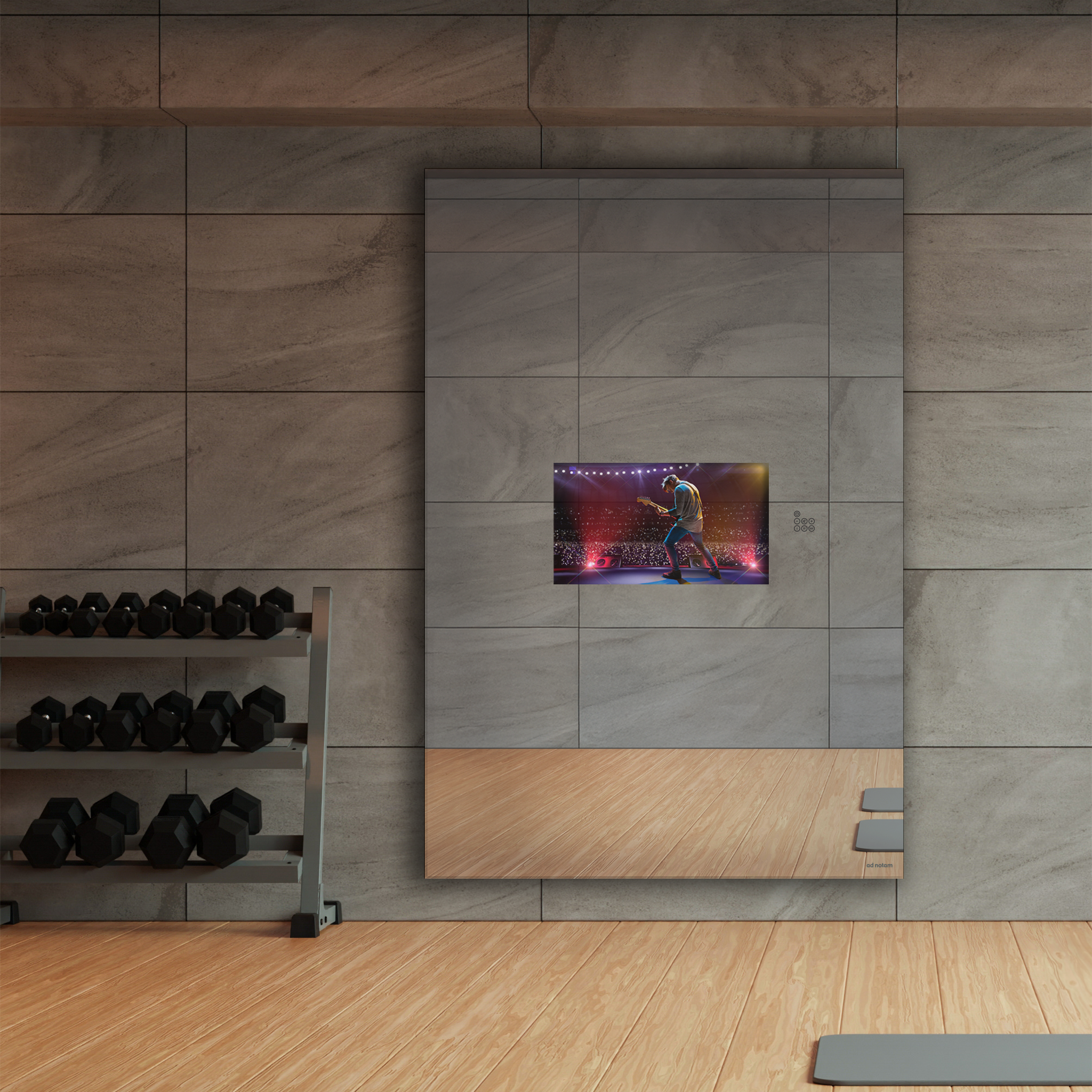 KI Interaktiver Fitness Spiegel